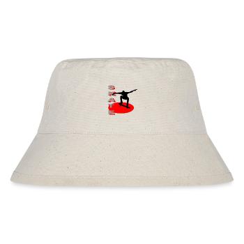 SKATE - Stanley/Stella recycelter Bucket Hat - Naturweiß - Vorne