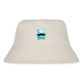 Mr. Minimalist ham cute character - Stanley/Stella Recycled Bucket Hat - natural - Front