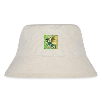 dragon - Stanley/Stella Recycled Bucket Hat - natural - Front