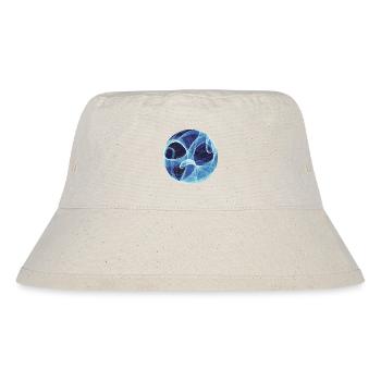 Lebensbaum Ozean - Stanley/Stella recycelter Bucket Hat - Naturweiß - Vorne