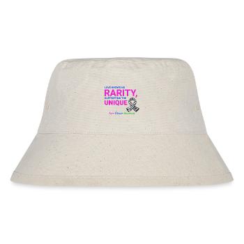 Rare Disease Awareness Supporting the Unique - Stanley/Stella Recycled Bucket Hat - natural - Front