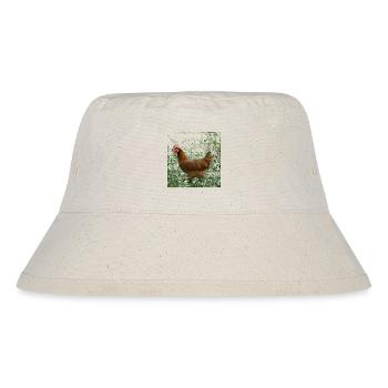 chicken - Stanley/Stella Recycled Bucket Hat - natural - Front