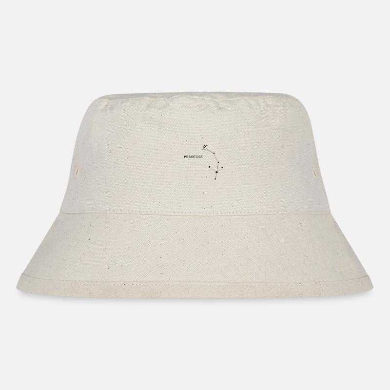 Konstellationen - Stanley/Stella recycelter Bucket Hat - Naturweiß