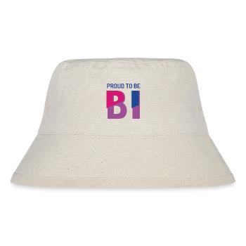 Proud To Be Bisexual - Stanley/Stella Recycled Bucket Hat - natural - Front