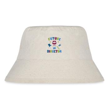 Future Director - Stanley/Stella recycelter Bucket Hat - Naturweiß - Vorne