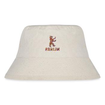 Berlin Pixel Pride - Stanley/Stella recycelter Bucket Hat - Naturweiß - Vorne