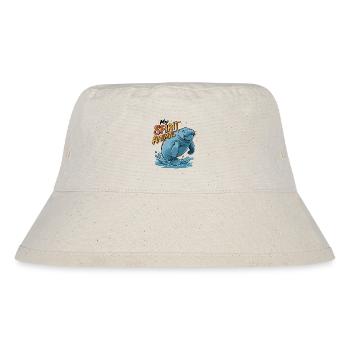 Dugong mein Spirit Animal ich liebe Manatees - Stanley/Stella recycelter Bucket Hat - Naturweiß - Vorne