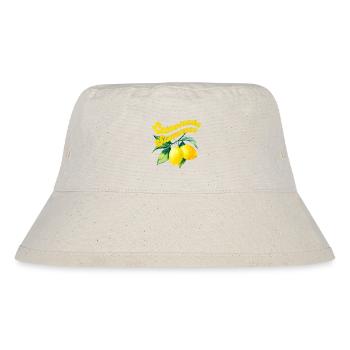 Lemonade Summer - Stanley/Stella recycelter Bucket Hat - Naturweiß - Vorne