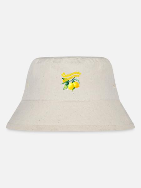 Lemonade Summer - Stanley/Stella recycelter Bucket Hat - Naturweiß
