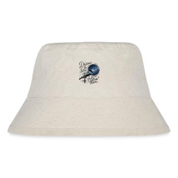 Träume sind wie Sterne, du musst ihnen nur folgen. - Stanley/Stella recycelter Bucket Hat - Naturweiß - Vorne