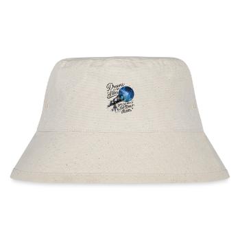 Träume sind wie Sterne, du musst ihnen nur folgen. - Stanley/Stella recycelter Bucket Hat - Naturweiß - Vorne
