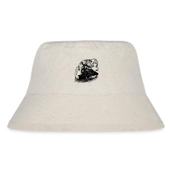 Railway Graphic - Stanley/Stella Recycled Bucket Hat - natural - Front