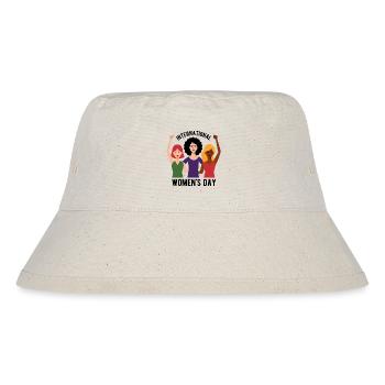 Journée internationale de la femme - Cadeau - Bob recyclé Stanley/Stella - blanc naturel - Devant