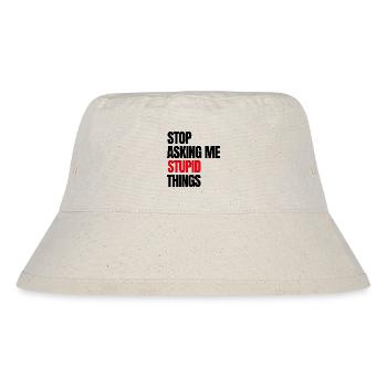 Arrêtez de me demander des choses stupides - Bob recyclé Stanley/Stella - blanc naturel - Devant