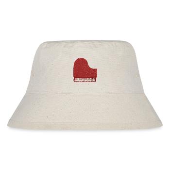 Piano Passion Pulse - Stanley/Stella recycelter Bucket Hat - Naturweiß - Vorne