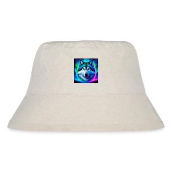 Wolf - Stanley/Stella Recycled Bucket Hat - natural - Front
