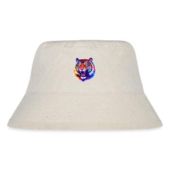 Tiger Head - Stanley/Stella Recycled Bucket Hat - natural - Front