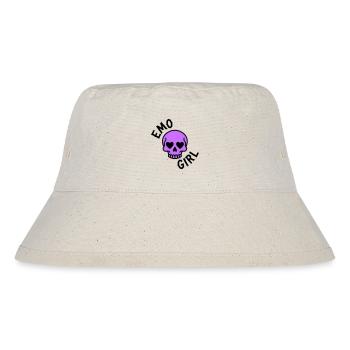 Emo Girl - Stanley/Stella recycelter Bucket Hat - Naturweiß - Vorne