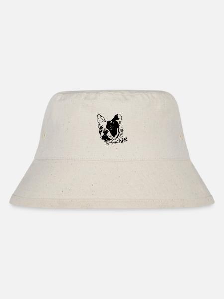 Frenchie - Stanley/Stella Recycled Bucket Hat - natural