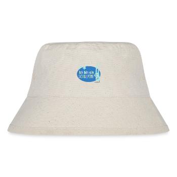 Einschulung, Schule, Schulkind, Kind, ABC-Schütze, - Stanley/Stella recycelter Bucket Hat - Naturweiß - Vorne