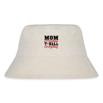 Maman T-Ball Tous les jours Parent T-Ball Maman - Bob recyclé Stanley/Stella - blanc naturel - Devant