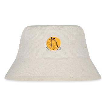 Bicycle penny-farthing oldschool vintage - Stanley/Stella Recycled Bucket Hat - natural - Front