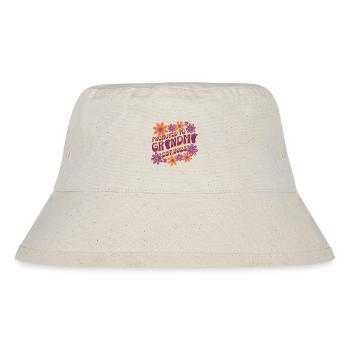 Promoted to Grandma 2025 Soon to be Granny - Stanley/Stella Recycled Bucket Hat - natural - Front