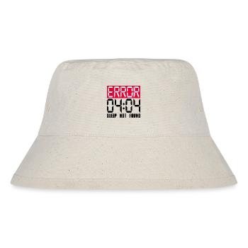 Humor Error 04 04 Sleep Insomnia - Stanley/Stella Recycled Bucket Hat - natural - Front