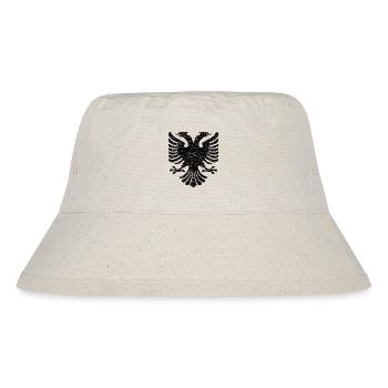 Albanian eagle double-headed eagle Shqiptar Albanian - Stanley/Stella Recycled Bucket Hat - natural - Front