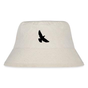 Taube - Stanley/Stella recycelter Bucket Hat - Naturweiß - Vorne