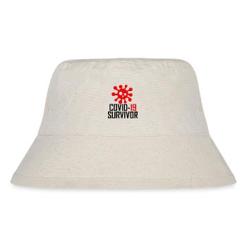 Red Spike Emblem 19 - Stanley/Stella Recycled Bucket Hat - natural - Front
