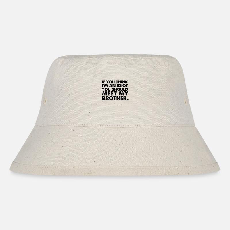 Si yo pense im un idiot, vous devriez rencontrer mon frère - Bob recyclé Stanley/Stella - blanc naturel