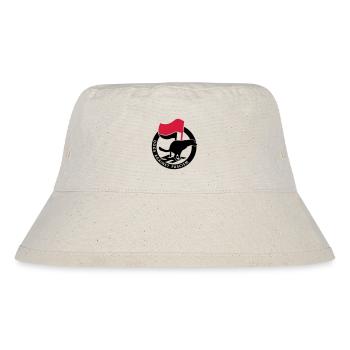 « Dogs Against Fascism » pour les propriétaires de chiens Antifa - Bob recyclé Stanley/Stella - blanc naturel - Devant