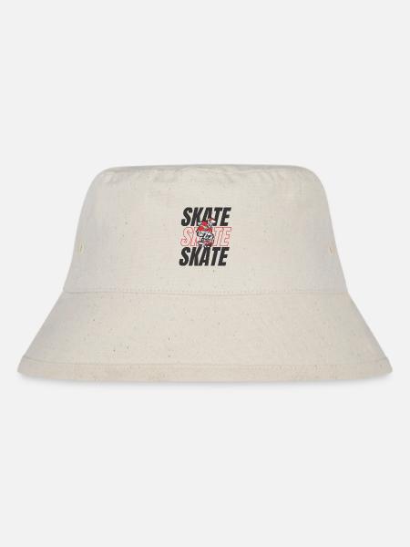Skateboard - Stanley/Stella Recycled Bucket Hat - natural
