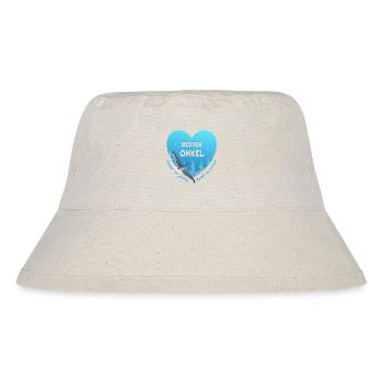 bester Onkel - Stanley/Stella recycelter Bucket Hat - Naturweiß - Vorne