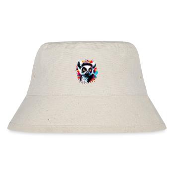 Lemur - Stanley/Stella Recycled Bucket Hat - natural - Front