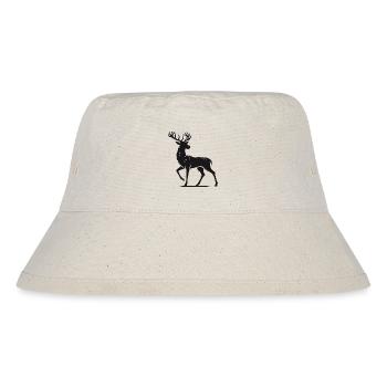 Sublime deer in silhouette style - Stanley/Stella Recycled Bucket Hat - natural - Front