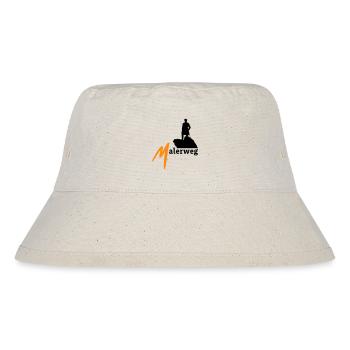 Malerweg Elbsandsteingebirge Sächsische Schweiz - Stanley/Stella recycelter Bucket Hat - Naturweiß - Vorne