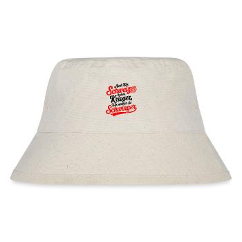 Krieger Schwinger - Stanley/Stella recycelter Bucket Hat - Naturweiß - Vorne