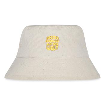Berufung Bergmann - Stanley/Stella recycelter Bucket Hat - Naturweiß - Vorne