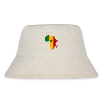 Senegal_Flagge_Afrika - Bob recyclé Stanley/Stella - blanc naturel - Devant
