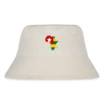 Togo_Flagge_Afrika - Bob recyclé Stanley/Stella - blanc naturel - Devant