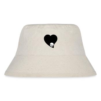 Selbst denken - Stanley/Stella recycelter Bucket Hat - Naturweiß - Vorne