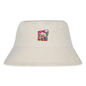 SUNFLOWER: Sunflower Majesty - Stanley/Stella recycelter Bucket Hat - Naturweiß - Vorne