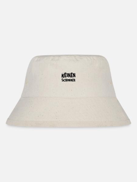 keinen Schimmer - Stanley/Stella recycelter Bucket Hat - Naturweiß