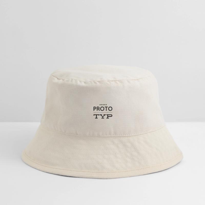 vor dir steht ein Prototyp Stanley/Stella recycelter Bucket Hat