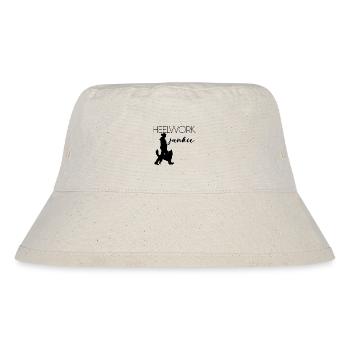 TShirt HEELWORK JUNKIE - Stanley/Stella recycelter Bucket Hat - Naturweiß - Vorne