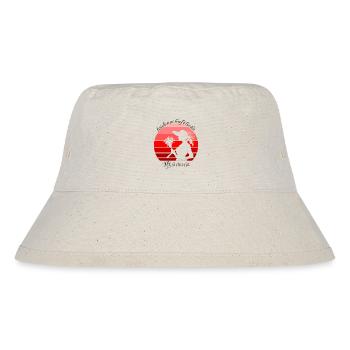 leidenschaftliche Gärtnerin, plant lady - Stanley/Stella recycelter Bucket Hat - Naturweiß - Vorne