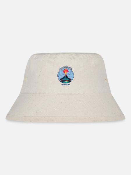 Popocatepetl Vulkan - Stanley/Stella recycelter Bucket Hat - Naturweiß