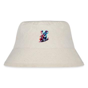 Koala - Stanley/Stella Recycled Bucket Hat - natural - Front